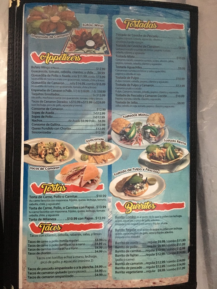 Mariscos Guadalajara Menu - Image 3